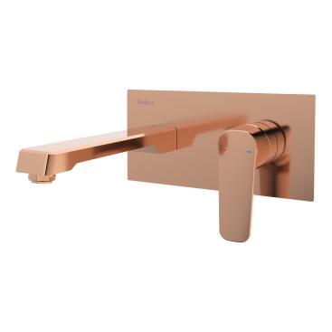 Quasar Pro Lavabo Bataryası Rose Gold